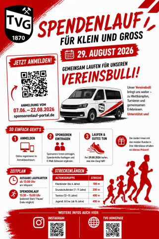 Sponsorenlauf Flyer